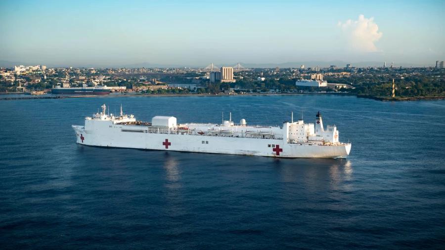 EE UU despliega el buque hospital Comfort en Guatemala, Honduras, Haití y República Dominicana