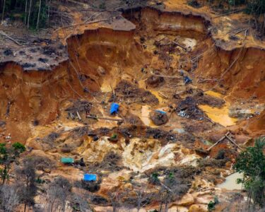mineros ilegales
