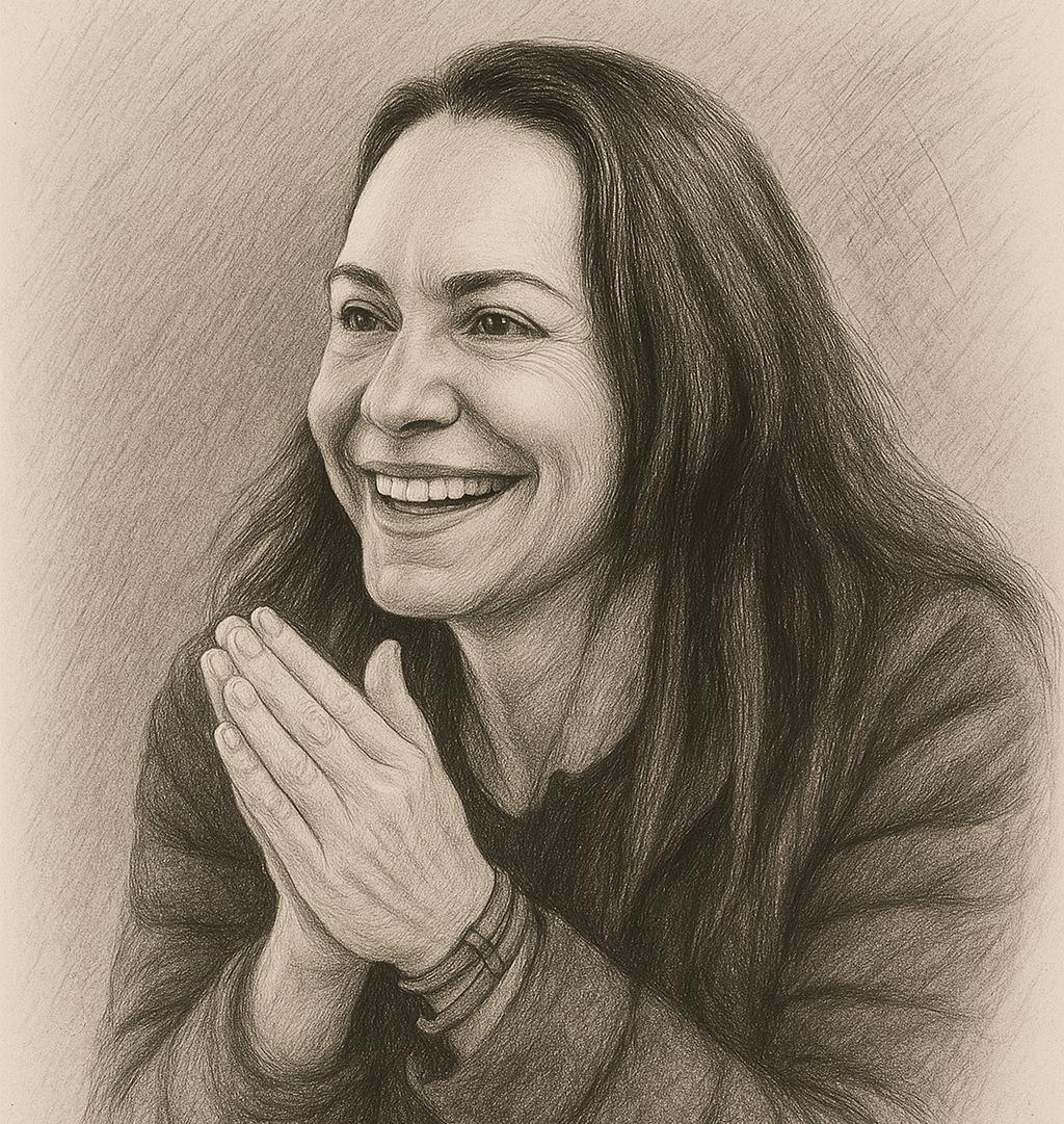 dibujo María Corina