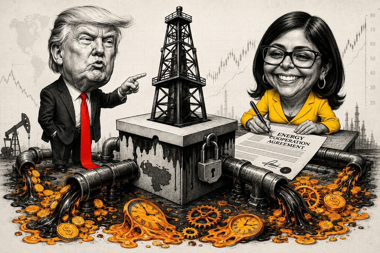 ¿Democracia en pausa?: Trump y Delcy Rodríguez condicionan las elecciones en Venezuela